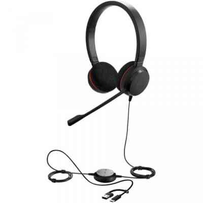 Навушники Jabra Evolve 20 Stereo USB C/A MS (4999-823-169) Вінниця