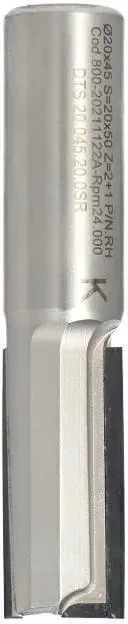 Ita Tools Фреза Diamentowy Z2+1 D20 I45 L100 S20mm / Pozytyw+Negatyw Korpus Stal DTS20045200SR Киев - изображение 1