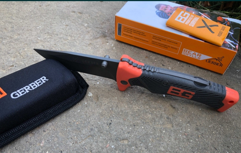 Складаний ніж: Gerber 22 см. обвідницький ніж із чохлом.Код 58 Київ - фото 6