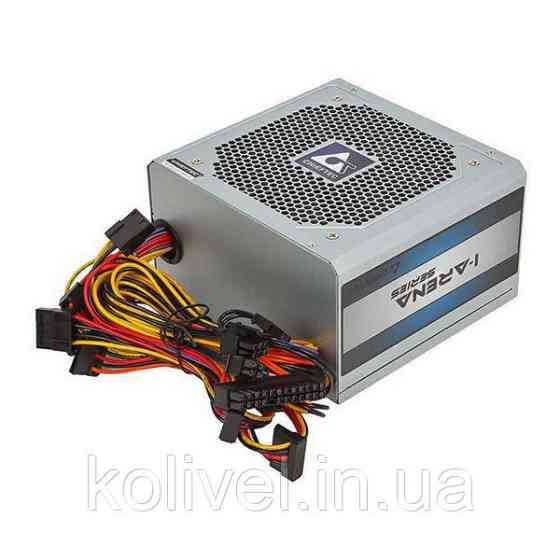 БЖ 500W Chieftec i-ARENA GPC-500S, 120 mm, 80%, bulk (GPC-500S) Киев