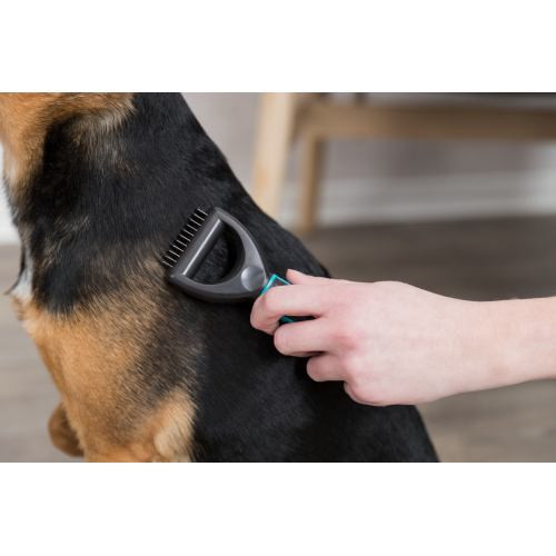 Ковтуноріз Trixie універсальний з широкими зубцями пластикова ручка 6х18 см Київ - фото 3