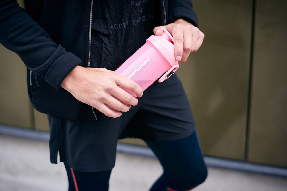 Шейкер спортивний SmartShake Original2GO One 800ml Light Pink Луцк - изображение 7