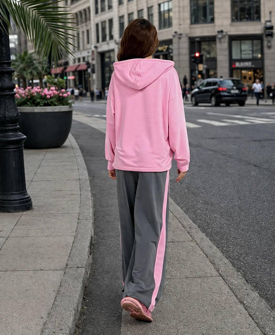 Жіночий стильний повсякденний весняний костюм двонитка Одеса - фото 6