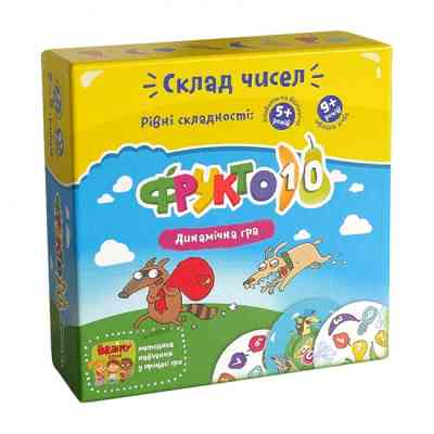 Настольная игра The Brainy Band Фрукто10, Украинский (2000024) Винница