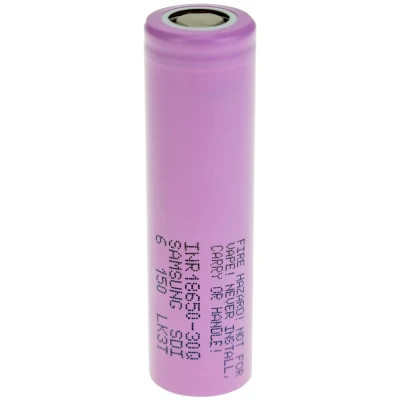 Аккумулятор 18650 Li-Ion 3000mAh 3.7V 30A JHY (INR18650-3000) Винница - изображение 1
