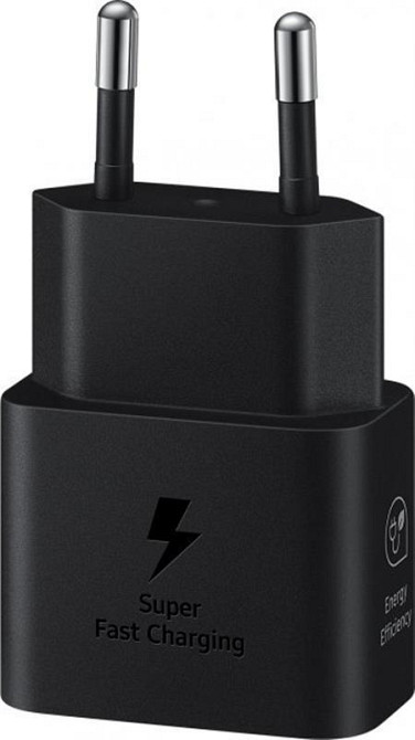 Мережевий зарядний пристрій Samsung 25 W Type-C Black (EP-T2510NBEGEU) Чорний Харків - фото 3