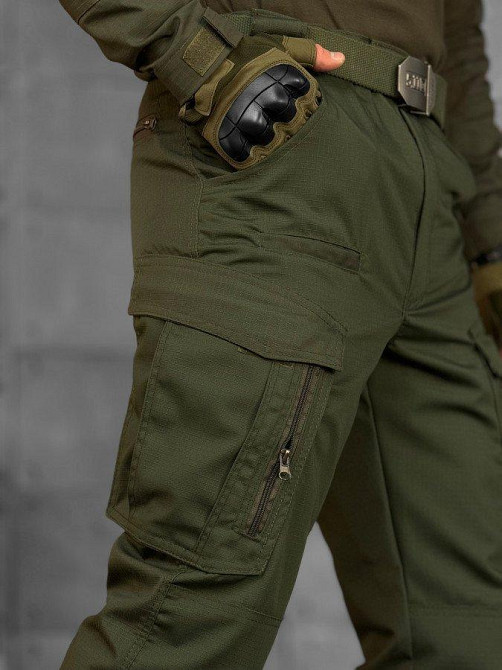 Тактичні штани mantana олива ВТ5089 Одеса - фото 9