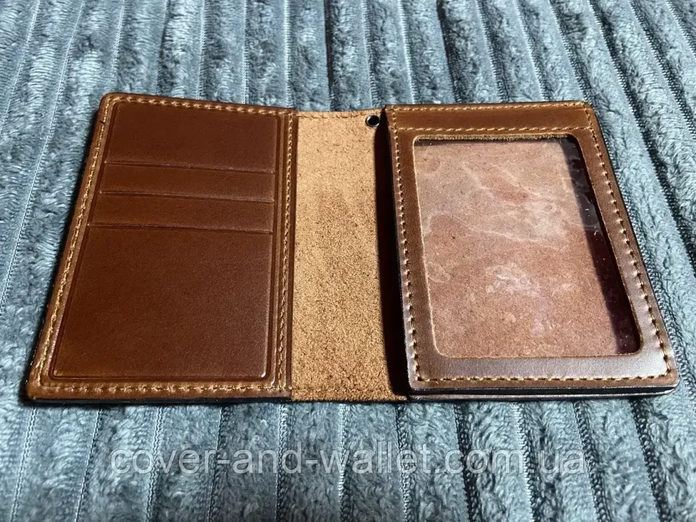 Обкладинка для посвідчення працівників СБП (служба безпеки президента) Київ - фото 2