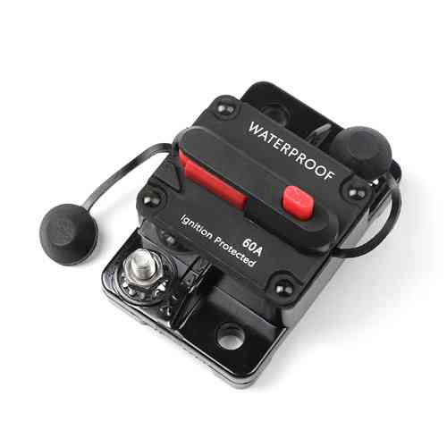 Предохранитель автоматический DC 12-48В 60А с ручным сбросом, IP67, тип А Винница