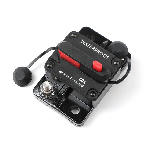 Предохранитель автоматический DC 12-48В 60А с ручным сбросом, IP67, тип А Винница - изображение 2