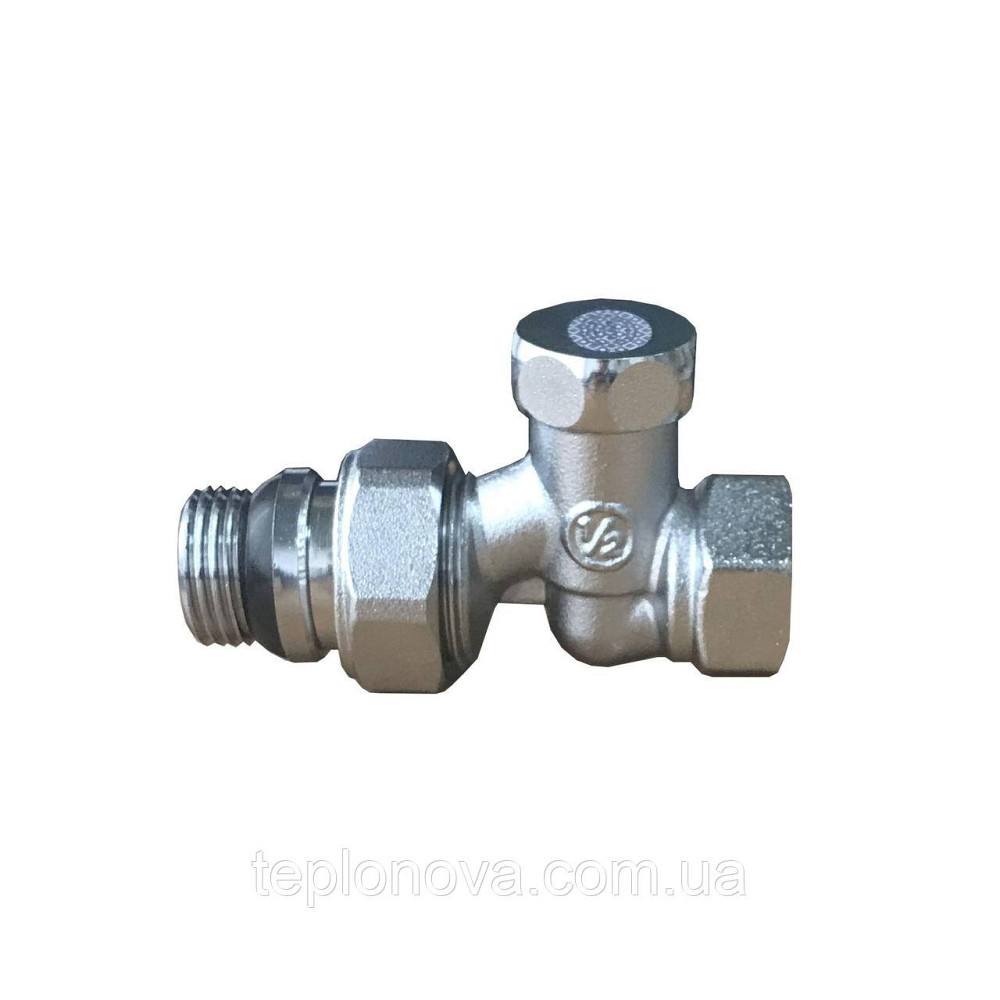 Кран радиаторный прямой SOLOMON 1/2″ с резиновым уплотнителем 161405 под ключ Черновцы - изображение 2