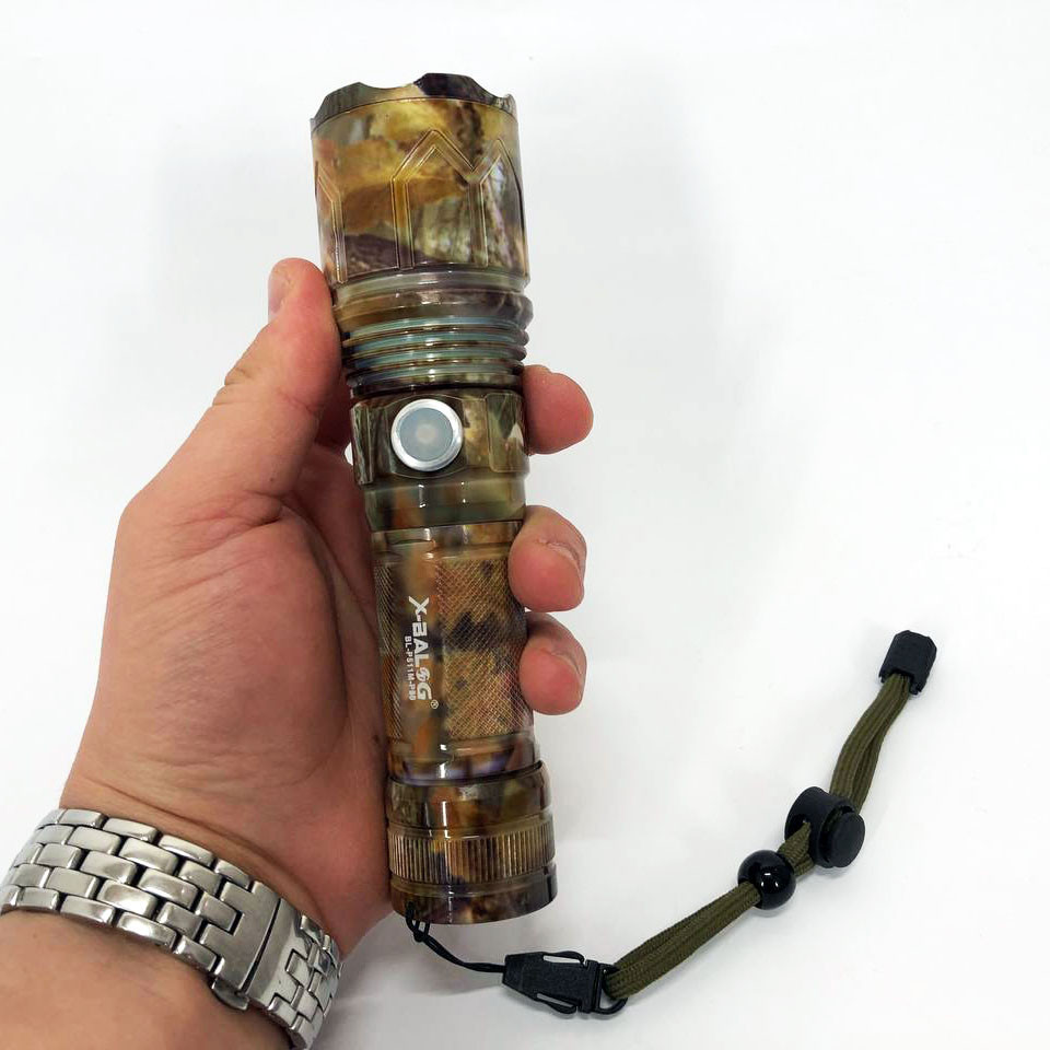 Ліхтарик на всі випадки Bailong BL-P511M-P90, Штурмовий тактичний ліхтар, Ліхтар із захистом SW-721 від пилу Київ - фото 7