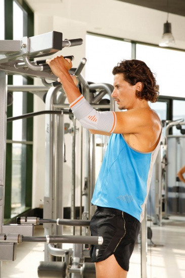 Спортивный мягкий налокотник с подушечками из техногеля Orliman OS 6230 Sport Днепр - изображение 4