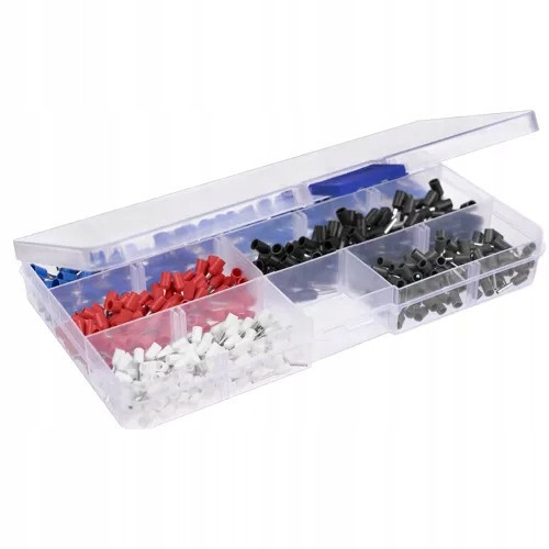 Обтискні Щипці - крімпери для гільз 0,25-10мм2 + 500 гільз Bigstren (23271) Нововолинськ - фото 5