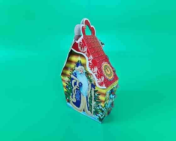 Коробка під цукерки No244 (600 г) new Ведмежатко з подарунком (25 шт.) Харків