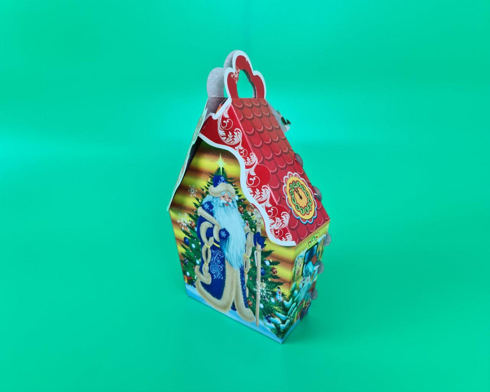 Коробка під цукерки No244 (600 г) new Ведмежатко з подарунком (25 шт.) Харків - фото 2