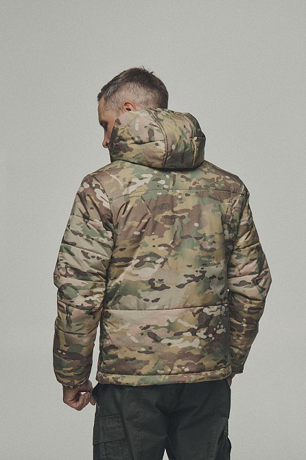 Зимова військова водонепроникна чоловіча зимова куртка -25 Omni-Heat з капюшоном зимова тепла куртка мультикам WAR Львів - фото 3