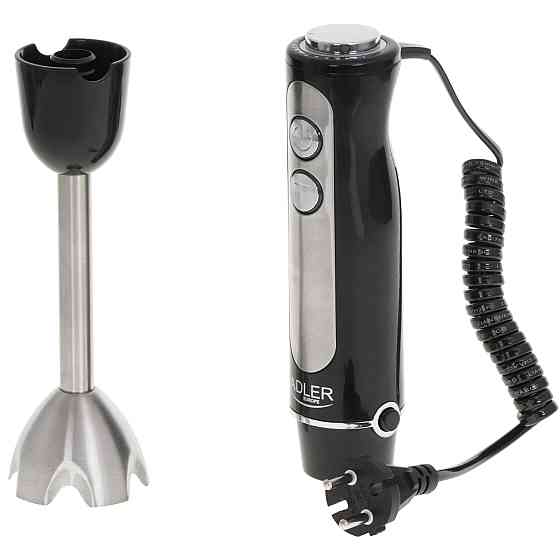 Блендер Adler AD 4625 black ручний/ 1500Вт/ 5 швидк./ без чаші/ Turbo/ чорний Вінниця