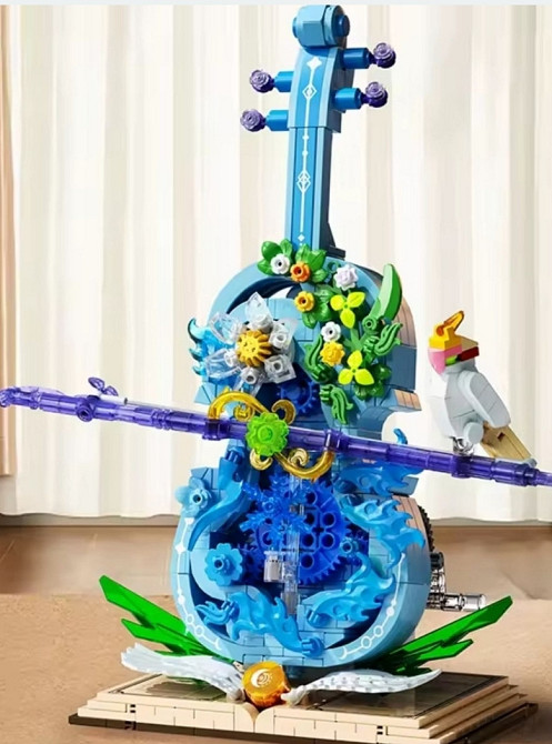 Конструктор подарочный скрипка цветы  450 блоков Lego. Харьков - изображение 4