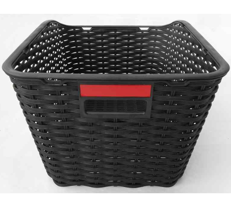 Корзина на багажник велосипеда пластиковая Feel Fit черная Бровары - изображение 3