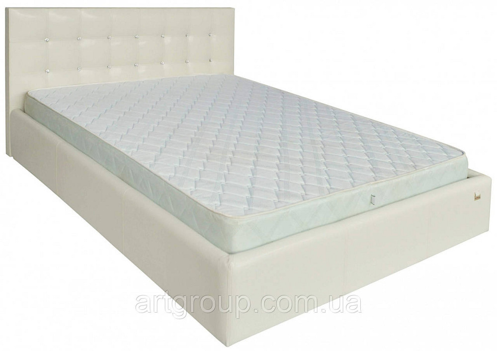 Ліжко Chester Comfort 140 х 200 см Кінг 400 З підйомним механізмом та нішою для білизни C1 Білий Дніпро - фото 16