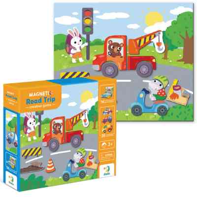 Навчальний набір DoDo Магнітна гра Дорожні пригоди (200244) Вінниця