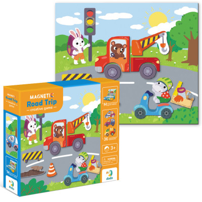 Обучающий набор DoDo Магнитная игра Дорожные приключения (200244) Винница - изображение 3
