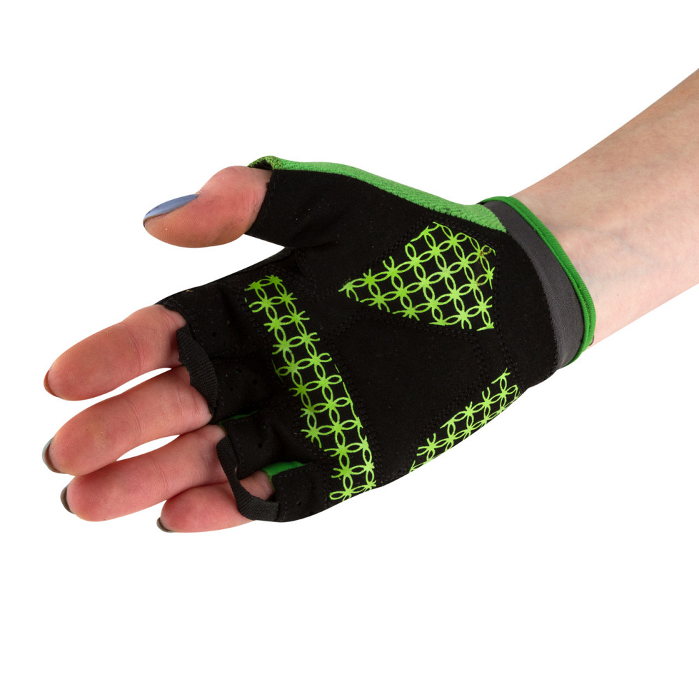 Велорукавички жіночі PowerPlay 5284 B Зелені XS Луцк - изображение 2