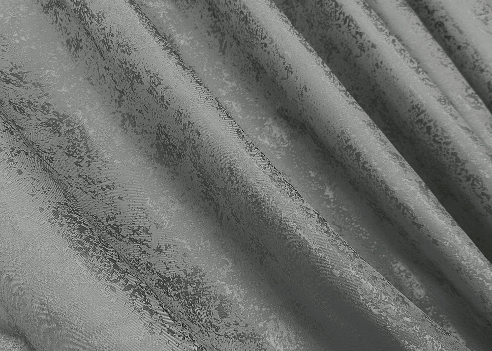 Комплект готових штор VR-Textil Жакард Мармур Al1 № 1015ш Графітовий 100х290 см 2 шт (31-414) Київ - фото 6
