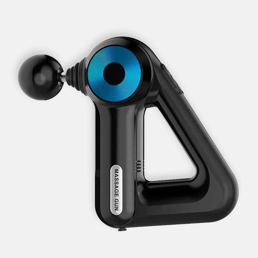 Перкусійний масажер c 9 насадками Sk-8890 Ударний масажер тригерних точок 2500 mAh Вінниця - фото 1