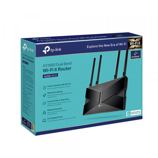 Маршрутизатор TP-Link Archer AX23 AX1800 4xGE LAN 1xGE WAN MU-MIMO OFDMA WPA3 (Archer AX23) Київ - фото 5