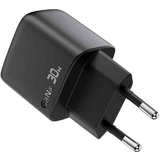 Зарядний пристрій 1xUSB-C 30W Gan A115 Fast Charger + USB-C cable black Acefast Винница