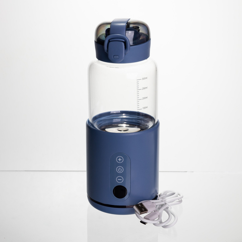 Бутылка с подогревом для детского питания и напитков 300 мл с аккумулятором подогреватель термос для детского питания Синий HW01BL Киев - изображение 8