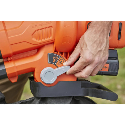 Пылесос садовый Black&Decker 36V, 2.5Ah, 270 км/ч (BCBLV3625L1) Винница - изображение 4