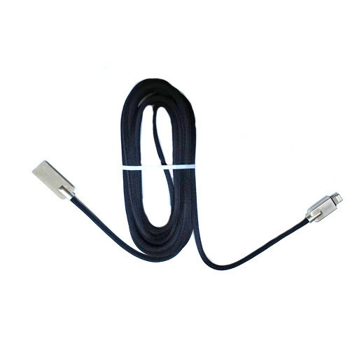 Кабель USB - Lightning 3м в оплетке для Apple iPhone, iPad, iPod, прочный зарядный шнур Київ - фото 1