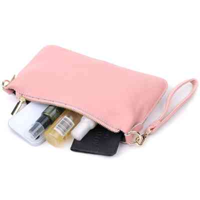 Сумка Vintage Женская с двумя ремнями из натуральной кожи Розовая (22644) Винница