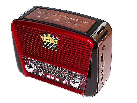 Радіоприймач GOLON-RX 455/ 3227 SOLAR USB+SD (24 шт) Київ