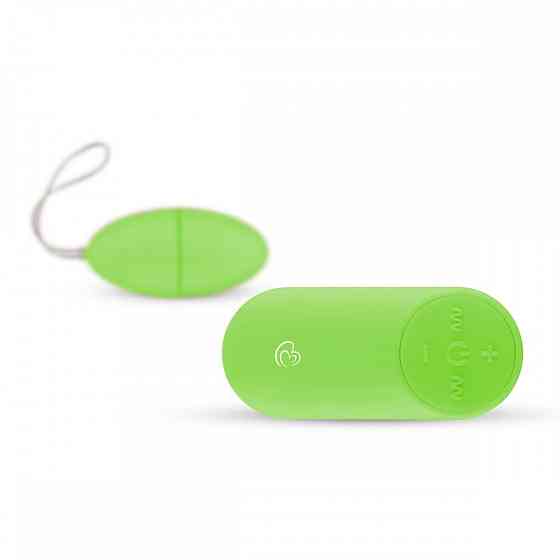 Вибраируйте с пультом Easytoys Remote Control Vibrating Egg, зеленое Sex Aura Киев