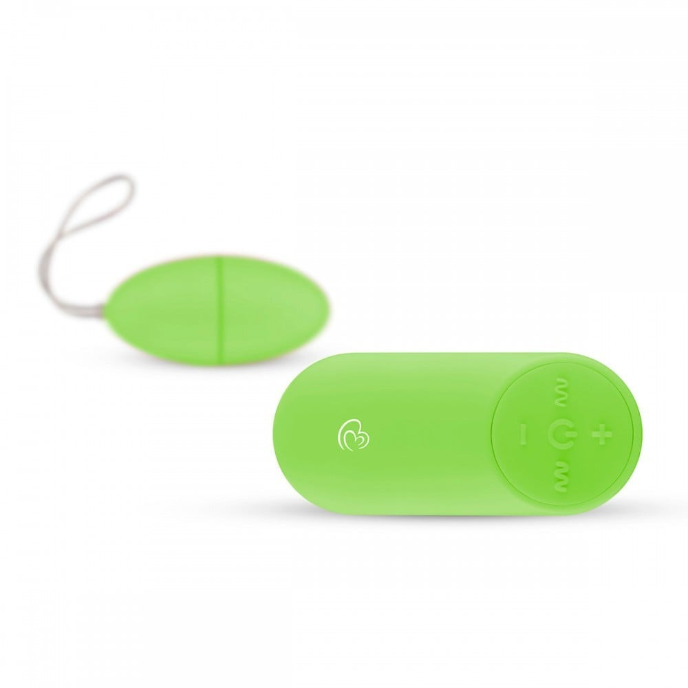 Вибраируйте с пультом Easytoys Remote Control Vibrating Egg, зеленое Sex Aura Киев - изображение 3