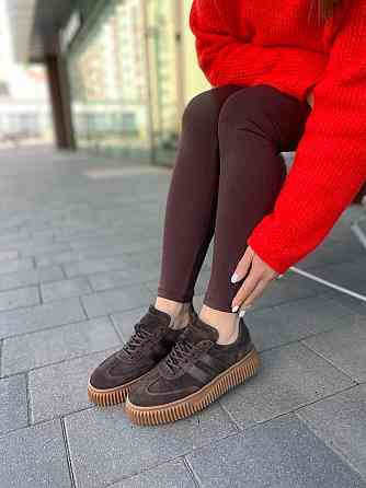 Кросівки жіночі M.KRAFT 21048 коричневі (весна-осінь, замша натуральна) (5802) 37 Коломия