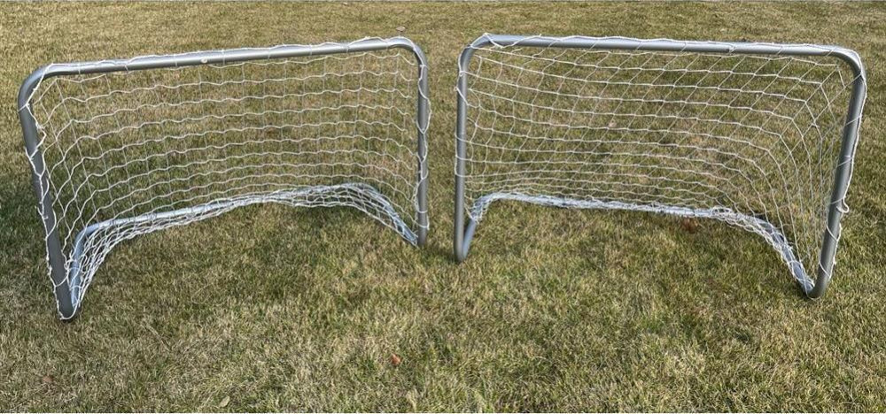 Врата футбольные Enero 78 x 56 x 45 см, серые Киев - изображение 2