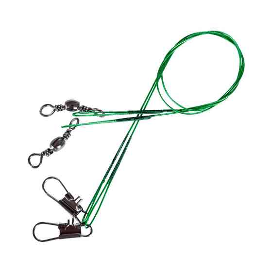 Набор из 20 стальных поводков для рыбалки 15 см Киев