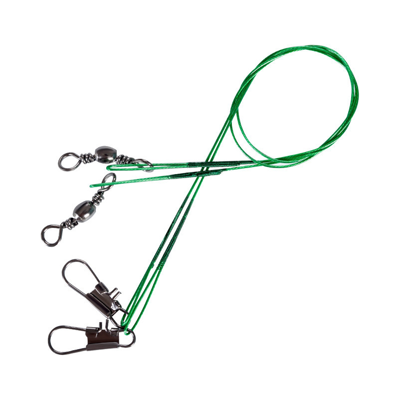 Набор из 20 стальных поводков для рыбалки 15 см Киев - изображение 5