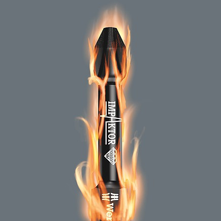 Набор ударных бит TX Wera Bit-Box Impaktor TX20 15шт с алмазным покрытием 05057772001 Одесса - изображение 4