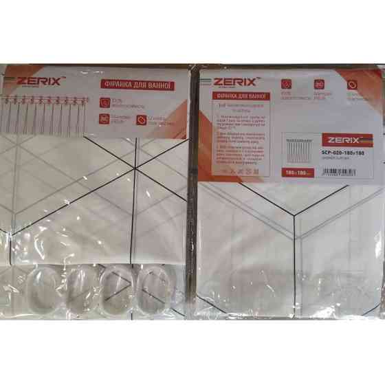 Шторка для ванної Zerix SCP-020-180x180 з PEVA    ( 12500 ) Харьков