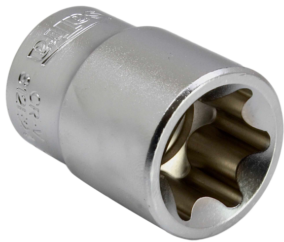 Набір головок TORX 1/4"-1/2" E4-E24 14 од. SATRA S-P14ES Чернігів