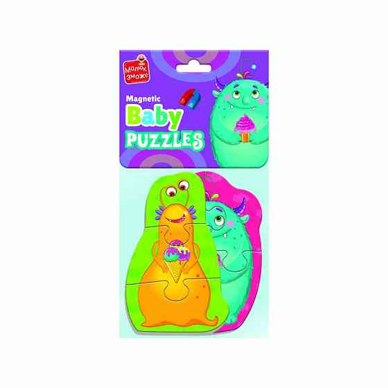 Магнитные беби пазлы 