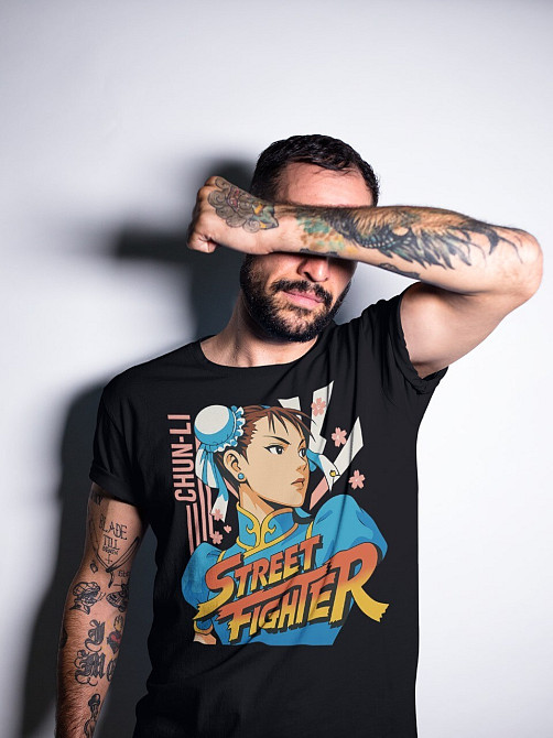 Футболка аниме Кхун Ли Аниме Гифт оверсайз (S/M/L) Черний AnimeJ0045 Днепр - изображение 2