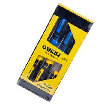 Набор отверток 5 шт магнитные - шлиц 3,5,6мм; крест 5,6мм Мукачево