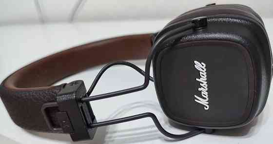 Навушники Bluetooth Marshall Major 4, коричньового кольору Київ